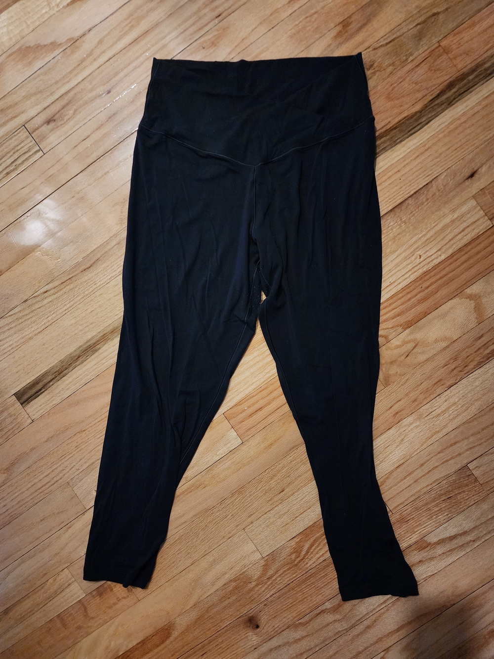 aerie 7/8  Black High-Waist Leggings
